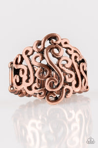 Dizzy Demure - Copper Ring - Box 11