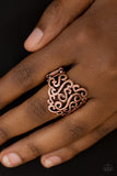 Dizzy Demure - Copper Ring - Box 11