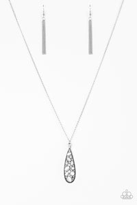 Teardrop Treasure - White Necklace - Box 1 - White