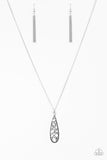 Teardrop Treasure - White Necklace - Box 1 - White