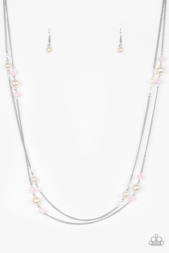 Spring Splash - Pink Necklace - Box 2 - Pink