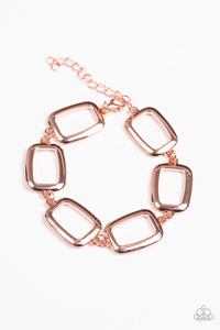 Basic Geometry - Copper Bracelet