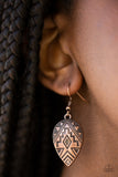 Adobe Adornment - Copper Earring