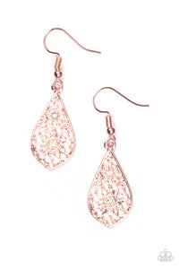 Spring Sparkle - Copper Earring