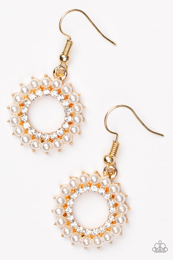 A Proper Lady - Gold Earrings