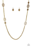 A Force Of Nature - Brass Necklace - Box 6 - Brass
