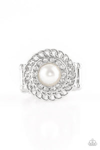 Glittering Gardens - White Ring - Box 14