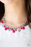 Welcome To Bedrock - Pink Necklace - Box 4 - Pink