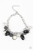 Love Doves - Black Clasp Bracelet