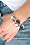 Love Doves - Black Clasp Bracelet