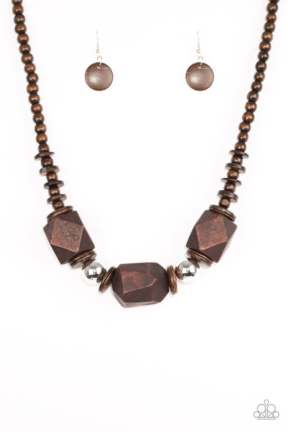 Costa Maya Majesty - Brown Necklace - Box 4 - Brown