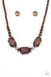Costa Maya Majesty - Brown Necklace - Box 4 - Brown