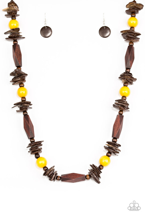 Cozumel Coast - Yellow Necklace - Box 1 - Yellow