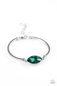 Definitely Dashing - Green Bracelet