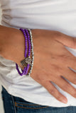 Lover's Loot - Purple Bracelet - Purple