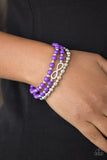 Immeasurably Infinite - Purple Stretch Bracelet