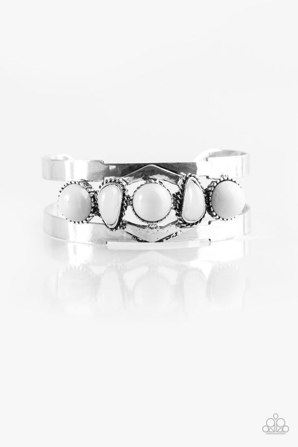 Keep On TRIBE-ing - Silver Cuff Bracelet - Bangle Silver Box