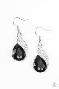 Easy Elegance - Black Earrings