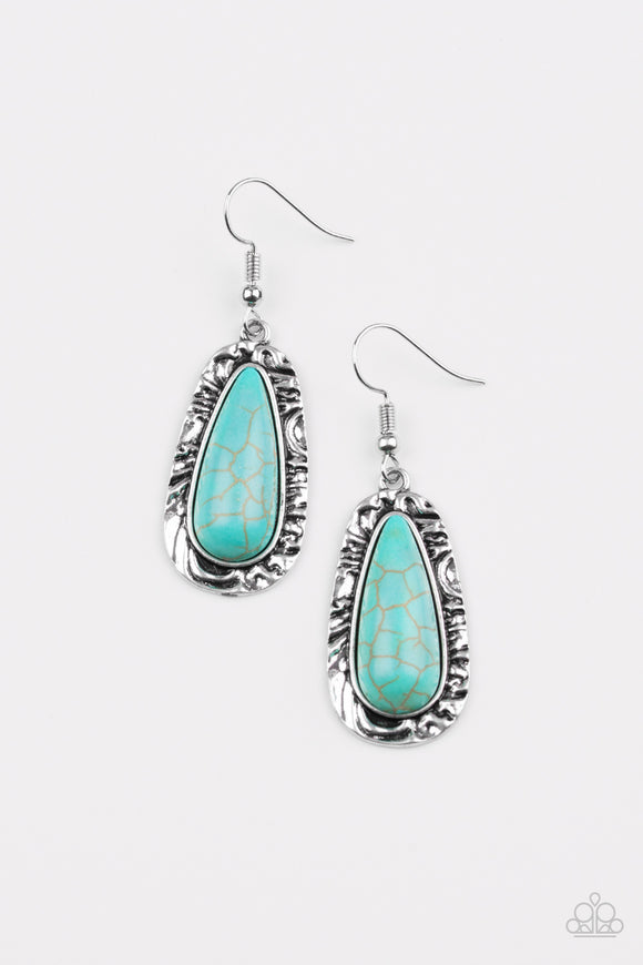 Cruzin' Colorado - Blue Earrings