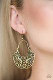 Indigenous Idol - Brass Earrings