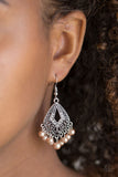 Gracefully Gatsby - Brown Earrings - Box BrownE3