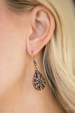 Western Wisteria - Copper Earring