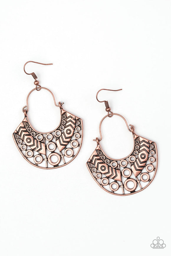 Indigenous Idol - Copper Earring