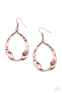 Twist Me Round - Copper Earring