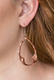 Twist Me Round - Copper Earring