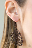 Time To LEAF - Copper Earring