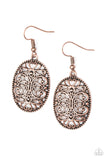 Wistfully Whimsical - Copper Earring