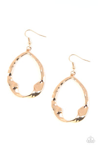 TWIST ME ROUND - Gold Earrings