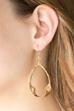 TWIST ME ROUND - Gold Earrings