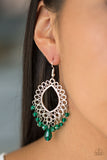 Just Say NOIR - Green Earring