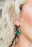 Glow It Up - Green Earrings