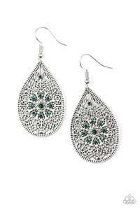 Dinner Party Posh - Green Earring