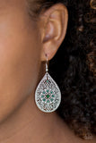 Dinner Party Posh - Green Earring