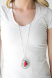 Summer Sunbeam - Red Necklace - Box 4 - Red