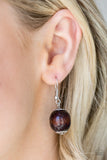 Carefree Cococay - Brown Necklace - Box 3 - Brown