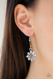 Cactus Blossom - Orange Earrings - Box OrangeE4