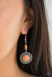 Desert Bliss - Orange Earrings - Box OrangeE4