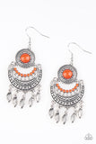 Mantra To Mantra - Orange Earring - Box OrangeE4