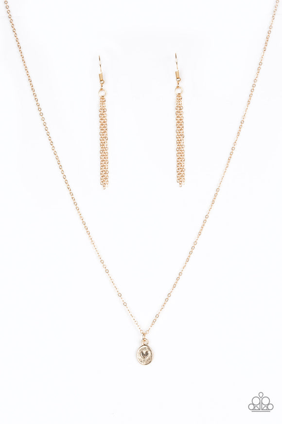 Live For Love -  Gold Necklace