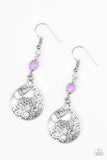 In Bloom - Purple Earring