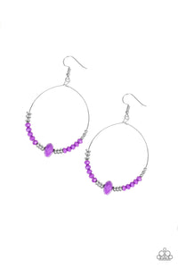 Retro Rural - Purple Earring