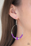 Retro Rural - Purple Earring