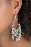 Walk On The Wildside - Red Earring - Box RedE1