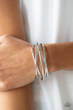 Modest Goddess - Silver Cuff Bracelet - Bangle Silver Box