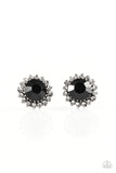 Away We GLOW! - Black Post Earring - Box 2 - Black