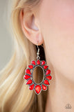 Fashionista Flavor - Red Earring - Box RedE1